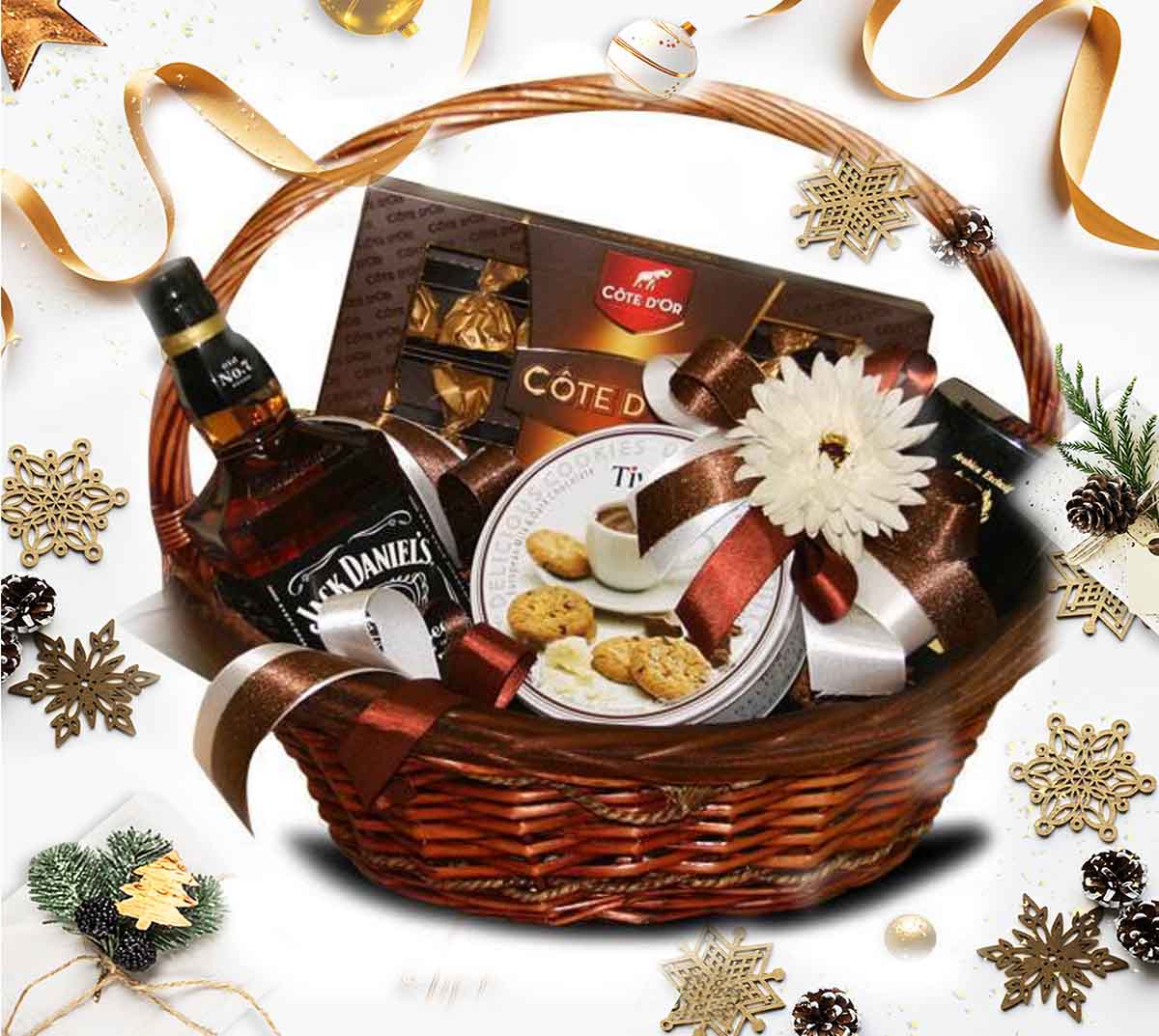 Jack Daniels christmas present 7 sky event agency